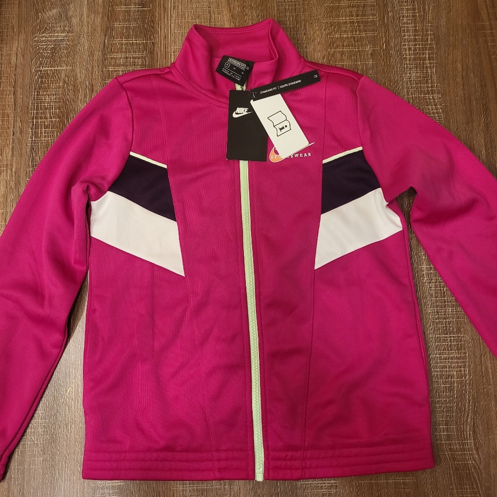 Nike pink sports jacket